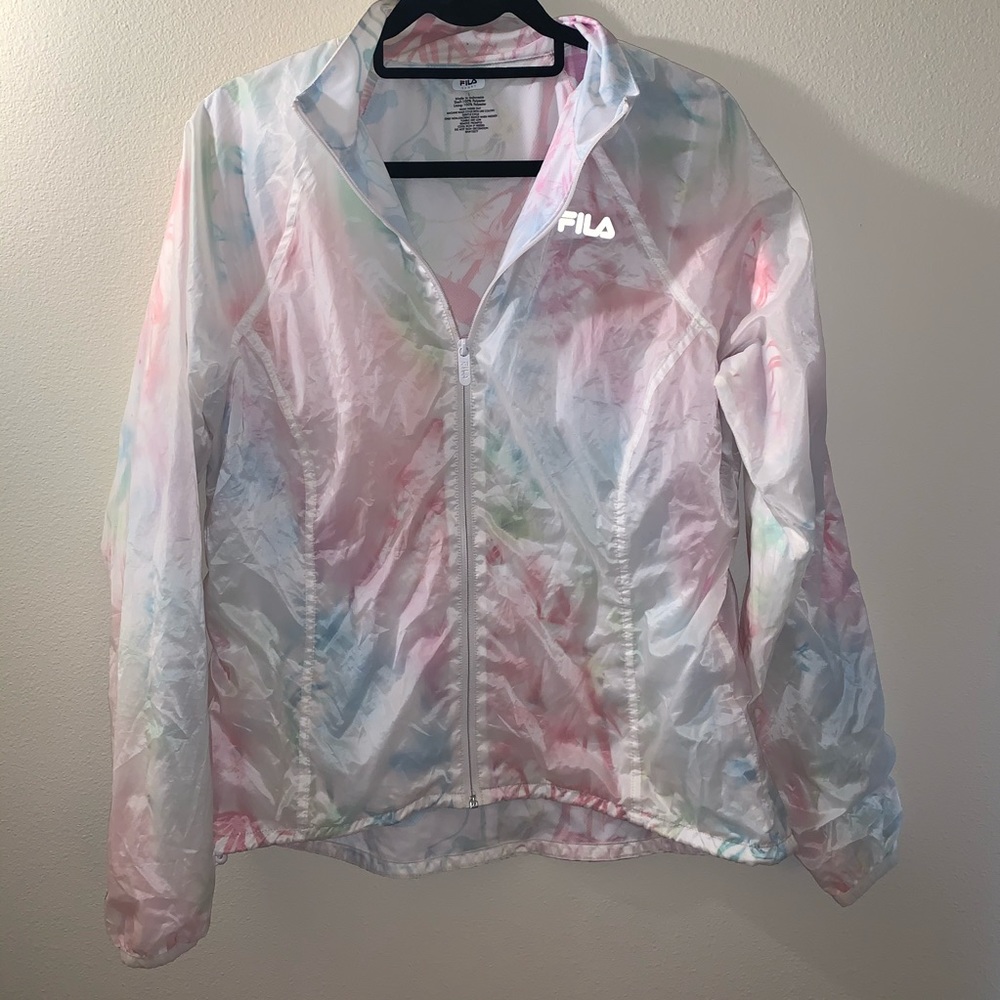 FILA tropical windbreaker jacket